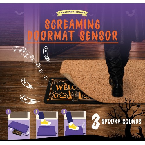 Legami Undermat With Sound Effects - Screaming Doormat DMAT0001 | Toys-shop.gr
