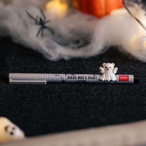 Legami Set of 2 Gel Pens With Decorative Animal Charm - Lovely Friends - Spooky Pa CPPSET3 | Toys-shop.gr