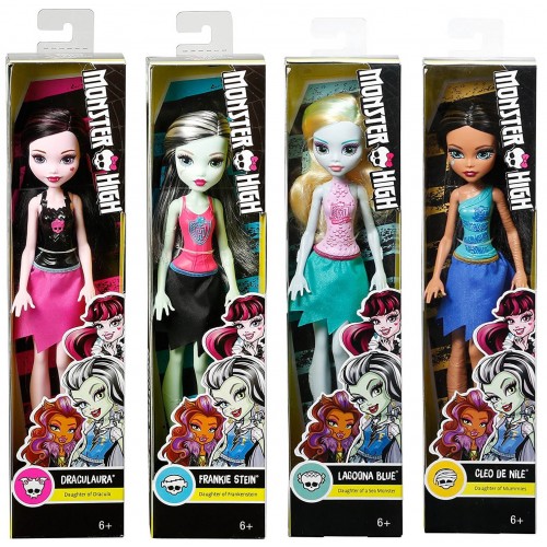 Mattel Monster High - Μαζορέτες (4 Σχέδια) DNV65 / ASST 887961308440