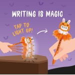 Legami halloween light-up gel pen - bunny - pumpkin - 0,7 mm WIM0001 | Toys-shop.gr