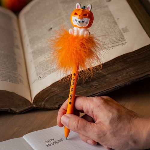 Legami halloween light-up gel pen - bunny - pumpkin - 0,7 mm WIM0001 | Toys-shop.gr
