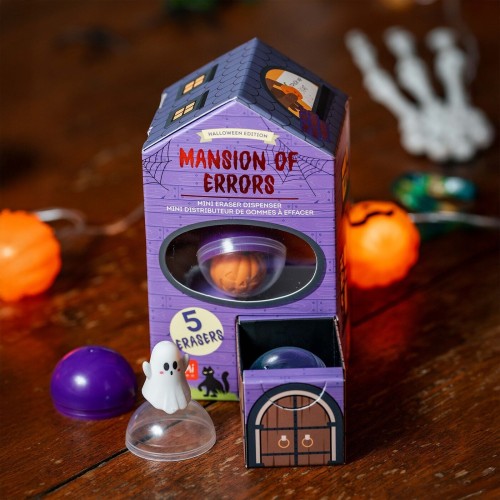 Legami Mini Eraser Dispenser - Mansion of Errors ED0001 | Toys-shop.gr