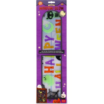 Legami halloween αυτοκόλλητα παραθύρου-windo-glow-large GGH0003 | Toys-shop.gr