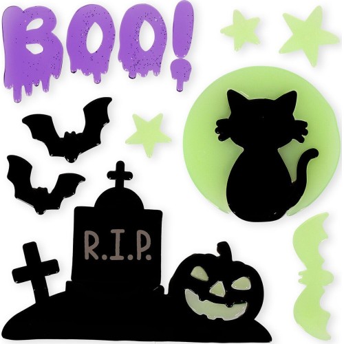Legami halloween αυτοκόλλητα παραθύρου-windo-glow-small GGH0002 | Toys-shop.gr