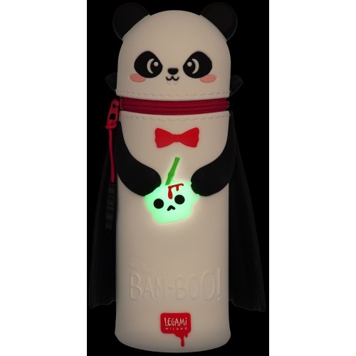 Legami Panda bam-boo 2-in-1 Silicone Pencil Case - Kawaii panda vampire KA0029 | Toys-shop.gr