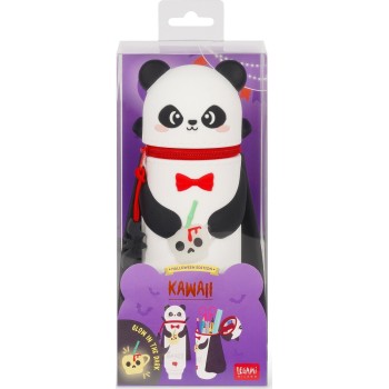 Legami halloween κασετίνα-μολυβοθήκη-kawaii 2 in soft silicone-panda bam-boo KA0029 | Toys-shop.gr