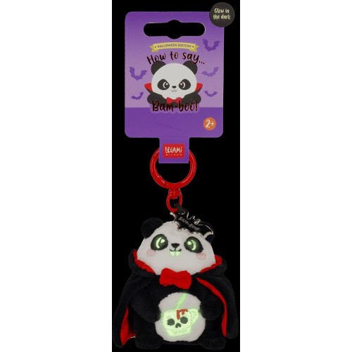 Legami halloween λούτρινο μπρελόκ-super soft!-tiny-panda bam-boo SPK0021 | Toys-shop.gr
