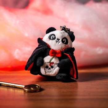 Legami Halloween Panda Plush Key Ring bam-boo! - Tiny Super Soft! panda vampire SPK0021 | Toys-shop.gr