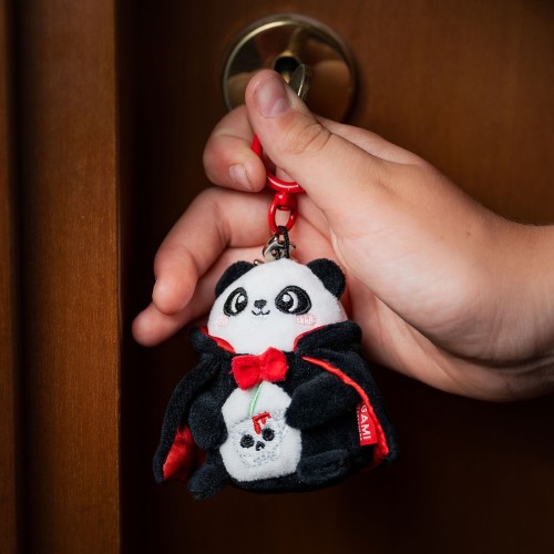 Legami Halloween Panda Plush Key Ring bam-boo! - Tiny Super Soft! panda vampire SPK0021 | Toys-shop.gr