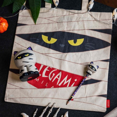 Legami Pencil With Halloween Squishy Mummy Cat nine Lives Later - Squeezies kitty  PSQ0009 | Toys-shop.gr