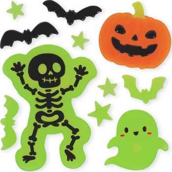 Legami halloween σετ 11 αυτοκόλλητα παραθύρου-windo-glow GGH0001 | Toys-shop.gr