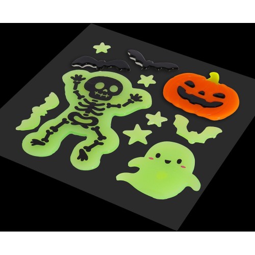 Legami halloween σετ 11 αυτοκόλλητα παραθύρου-windo-glow GGH0001 | Toys-shop.gr