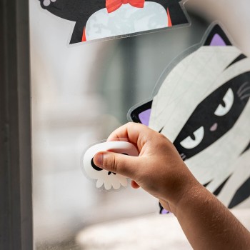 Legami Set of 40 Static-cling Window Stickers - Windo-wow WDS0003 | Toys-shop.gr