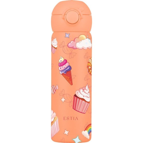Estia Thermos Children's Handy Bottle Save THE Aegean 470ml Candy Sky 01-55400 | Toys-shop.gr
