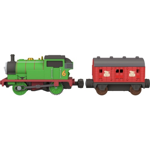 Mattel Thomas & Friends by Fisher-price Motorized Percy Engine & Mail Car, Battery-powered Toy Train JLL44 / JLL46 | Toys-shop.g