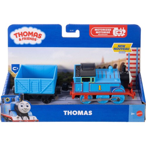 Mattel Thomas & Friends by Fisher-price Motorized Thomas Engine & Cargo Car, Battery-powered Train JLL44 / JLL45 | Toys-shop.gr