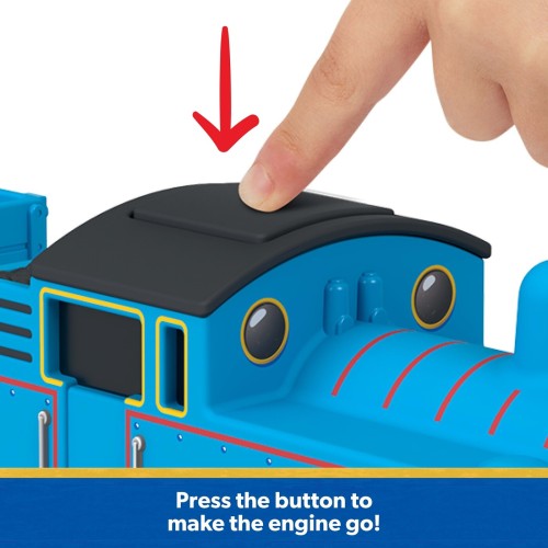 Mattel Thomas & Friends by Fisher-price Motorized Thomas Engine & Cargo Car, Battery-powered Train JLL44 / JLL45 | Toys-shop.gr