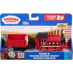 Mattel Thomas & Friends by Fisher-price Motorized Train, Battery-powered Toy Rosie Engine & Troublesome Truck JLL44 / JLL52 | To