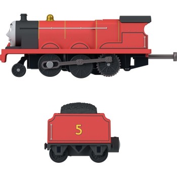 Mattel Thomas & Friends by Fisher-price Motorized James Engine & Tender, Battery-powered Toy Train JLL44 / JLL51 | Toys-shop.gr