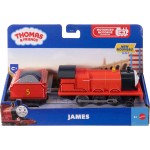 Mattel Thomas & Friends by Fisher-price Motorized James Engine & Tender, Battery-powered Toy Train JLL44 / JLL51 | Toys-shop.gr