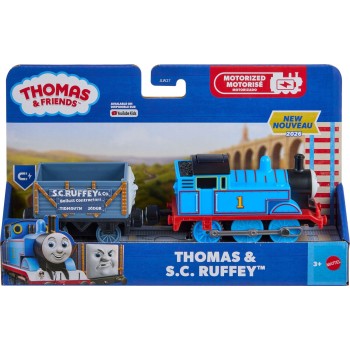 Mattel Thomas & Friends by Fisher-price Motorized Thomas Engine & S.c. Ruffey, Battery-powered Train JLL44 / JLW27 | Toys-shop.g