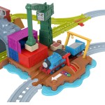 Mattel Thomas & Friends Cranky’s Dockside Delivery Train Set From Fisher-price With Motorized Thomas Engine JLL40 | Toys-shop.gr