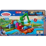 Mattel Thomas & Friends Cranky’s Dockside Delivery Train Set From Fisher-price With Motorized Thomas Engine JLL40 | Toys-shop.gr