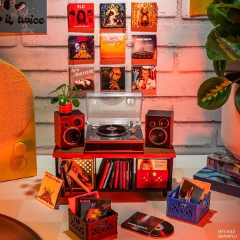 MGA Entertainment Mgas Miniverse Real Music Mini Record Player Collectable - Mini Record Play 254249 | Toys-shop.gr