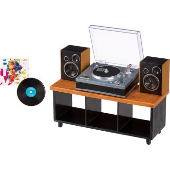 MGA Entertainment Mgas Miniverse Real Music Mini Record Player Collectable - Mini Record Play 254249 | Toys-shop.gr
