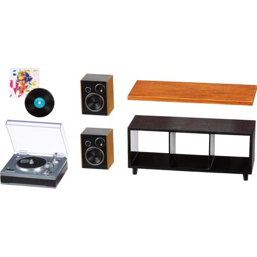 MGA Entertainment Mgas Miniverse Real Music Mini Record Player Collectable - Mini Record Play 254249 | Toys-shop.gr