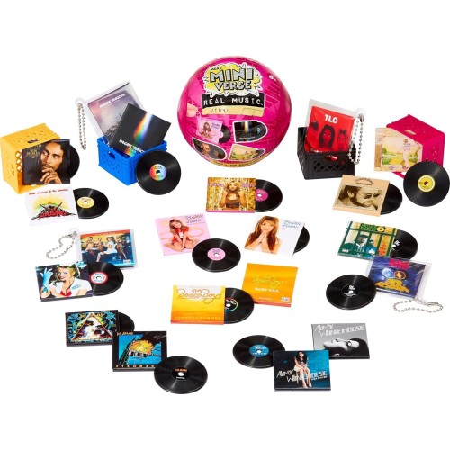 MGA Entertainment Mgas Miniverse Real Music Mini Vinyl Records - 4 Playable Mini Records With 247906 | Toys-shop.gr
