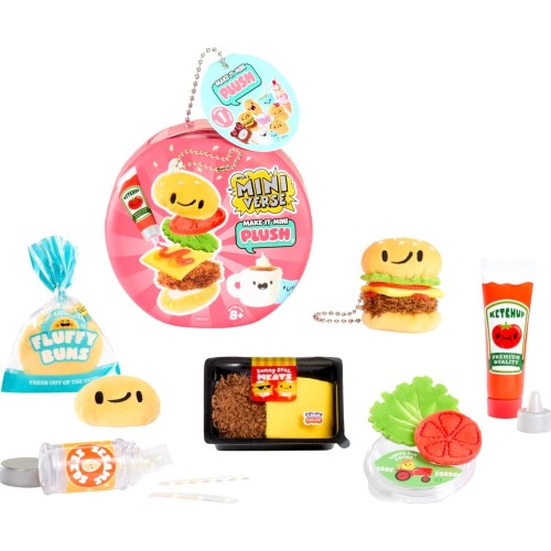 MGA Entertainment Mgas Miniverse Make It Mini Plush - DIY Food-themed Plush Craft Kit With Ai 598039 | Toys-shop.gr