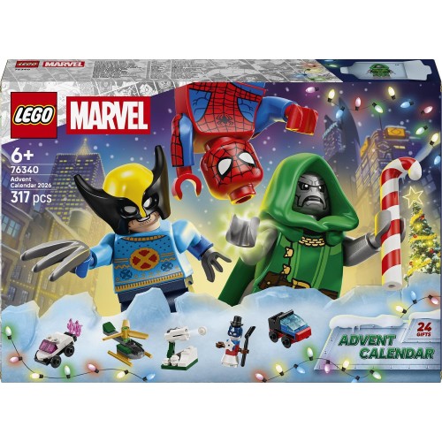 LEGO Marvel Χριστουγεννιάτικο Ημερολόγιο 2026 76340 | Toys-shop.gr