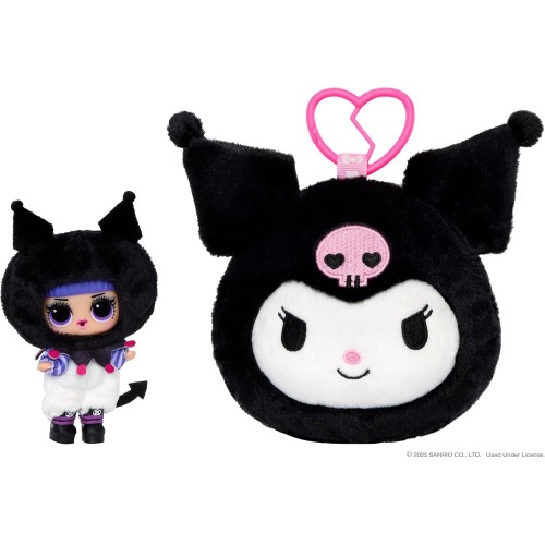 MGA Entertainment LOL Surprise Loves Hello Kitty and Friends Reversible Plush- Blind Plush With Matching Tot, Reversible Sanrio 