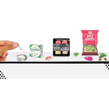 MGA Entertainment Mgas Miniverse Real Brands Series 2 Mini Collectibles - Blind Pack, Hyper-realistic Replica Food Brands, Surpr