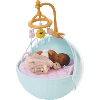 MGA Entertainment Mgas Miniverse Make It Mini Real Baby Nurture - Blind Packaging, Baby Care Themed Mini Collectibles, 8 Styles 