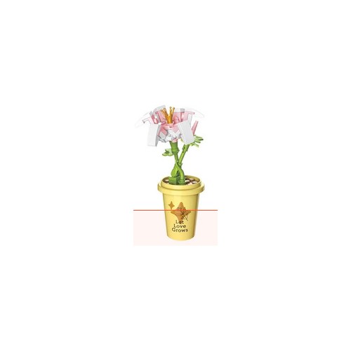 Globo Cubix Potted Flower In Various Designs  | Toys-shop.gr