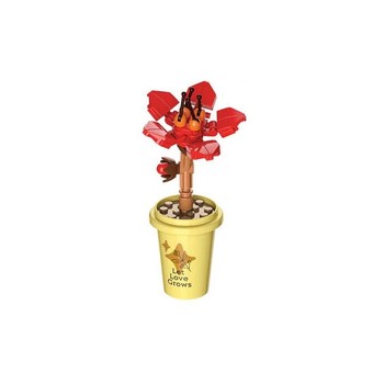 Globo Cubix Potted Flower In Various Designs  | Toys-shop.gr