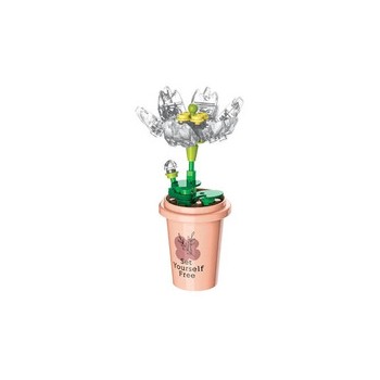 Globo Cubix Potted Flower In Various Designs  | Toys-shop.gr