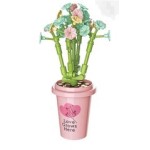 Globo Cubix Potted Flower In Various Designs  | Toys-shop.gr