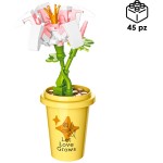 Globo Cubix Ροζ Φυτό Με Γλάστρα   | Toys-shop.gr