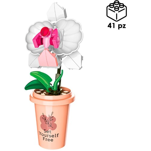 Globo Cubix Potted Flower In Various Designs  | Toys-shop.gr