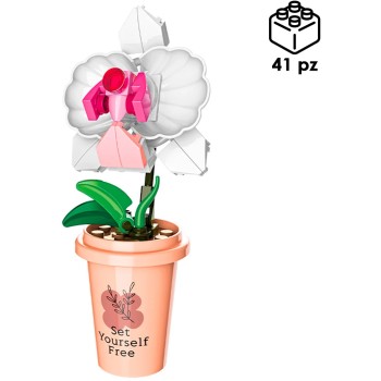 Globo Cubix Potted Flower In Various Designs  | Toys-shop.gr