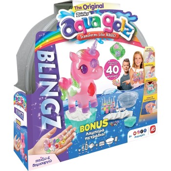 As company AS Aqua Gelz Squishy Figures - Blingz De Luxe Playset For Ages 5+ 1080-40342 | Toys-shop.gr