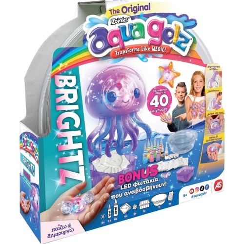 As company AS Aqua Gelz Squishy Figures - Brightz De Luxe Playset For Ages 5+ 1080-40341 | Toys-shop.gr