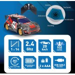 Exost pro rally xtr τηλεκατευθυνόμενο αυτοκίνητο για 8+ ετών 7530-20693 | Toys-shop.gr