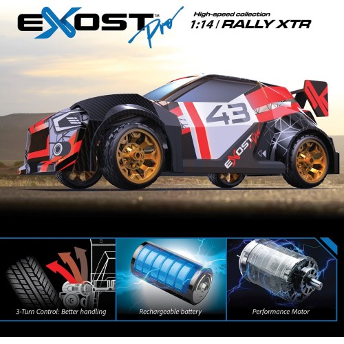 Exost pro Rally xtr Remote-controlled car for 8+ Years 7530-20693 | Toys-shop.gr