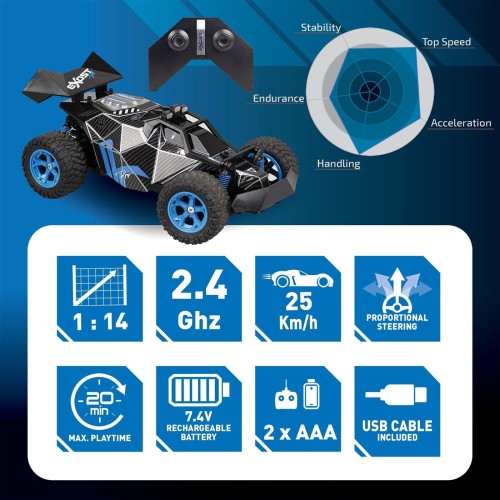 Exost pro Rocket one Remote-controlled car for 8+ Years 7530-20692 | Toys-shop.gr