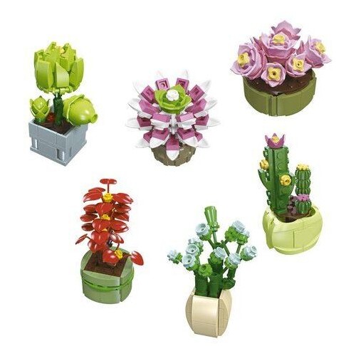 Globo Cubix Λουλούδι Σε Γλάστρα Σε Διάφορα Σχέδια  | Toys-shop.gr