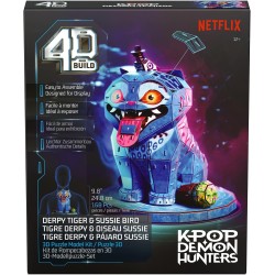 Spin Master 4D Build Kpop Demon Hunters Derpy Tiger & Sussie Bird 3D Puzzle Model Kit 6077589 | Toys-shop.gr